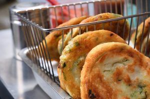 scallion pancakes