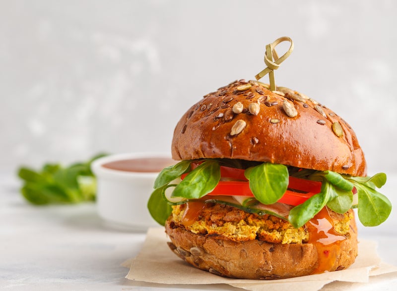 veggie burger
