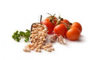 tomatoes and white beans