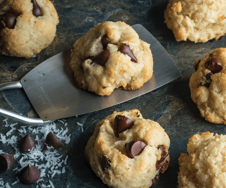 raw Almond Coconut Macaroons
